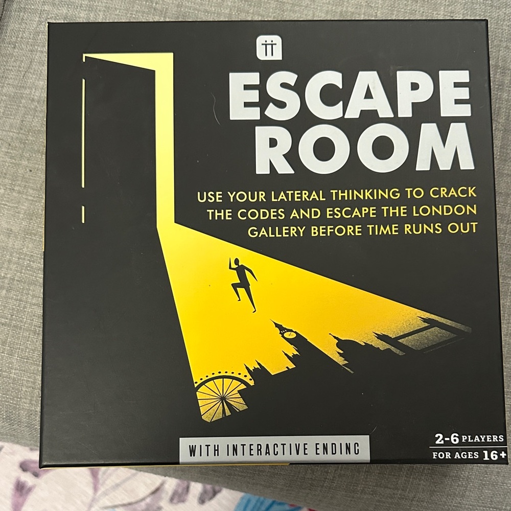 Escape Room Board Game - Never Opened!